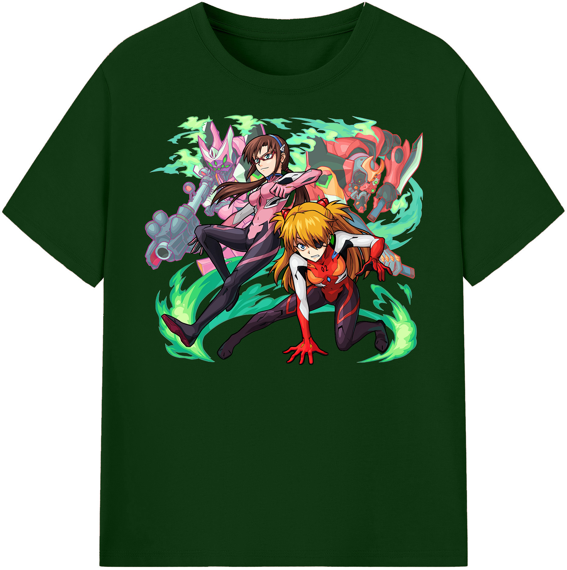（画像用） EVA 新世紀エヴァンゲリオン 綿100％半袖Tシャツ（フロントプリント）